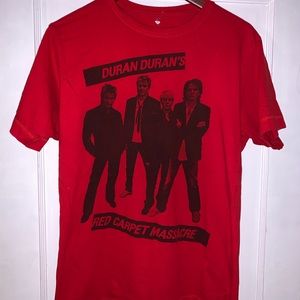 Nice Duran Duran concert tee Red Carpet
